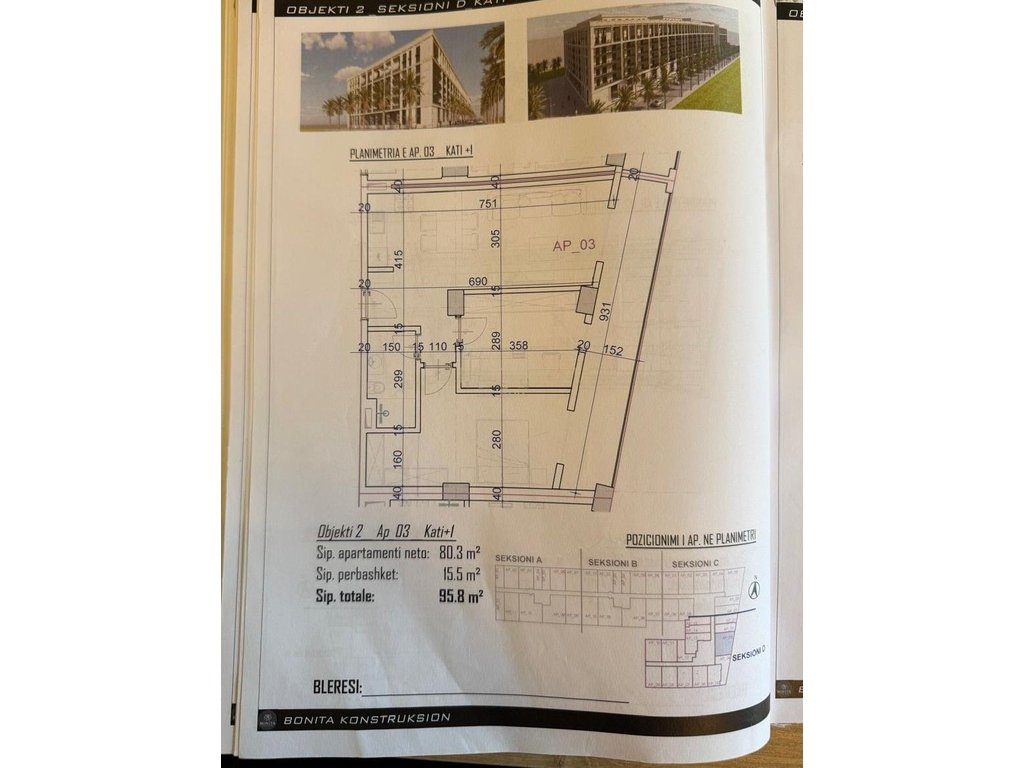 SHESIM APARTAMENT 2+1 TEK KOMPLEKSI VIENA MUNDESI PAGESE ME KESTE!