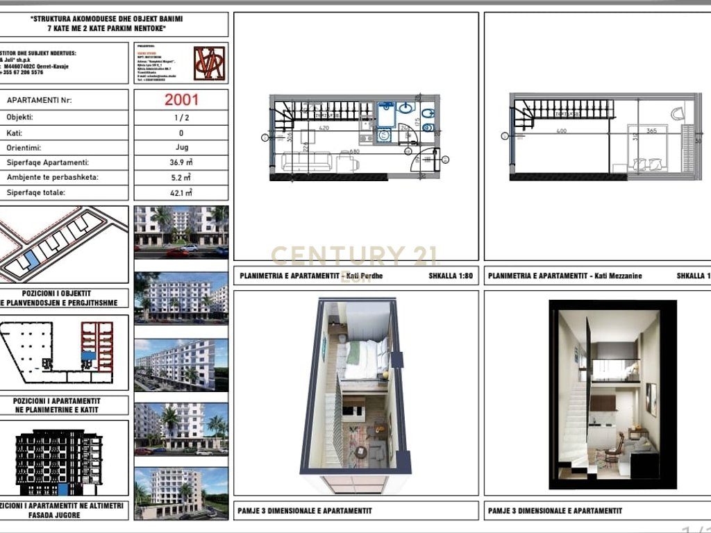 SHITET LOFT NE ZONEN E QERRETIT "BLUE HORIZON" RESIDENCE ! 3
