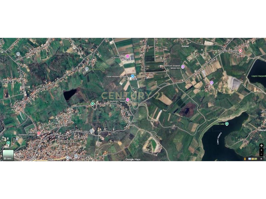 Tokë Për Shitje në Shijak - 135,000€ | 8960 m²