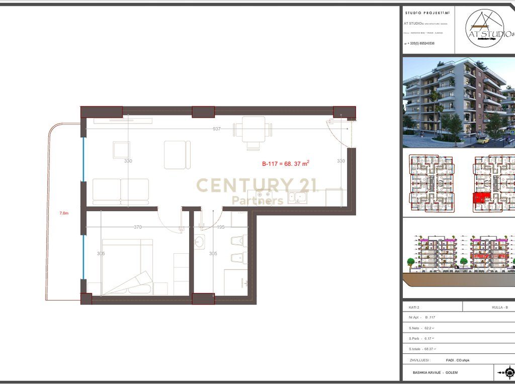 APARTMENT 1+1 FOR SALE IN GOLEM – CLEARANCE PRICE, NEAR THE BEACH 4