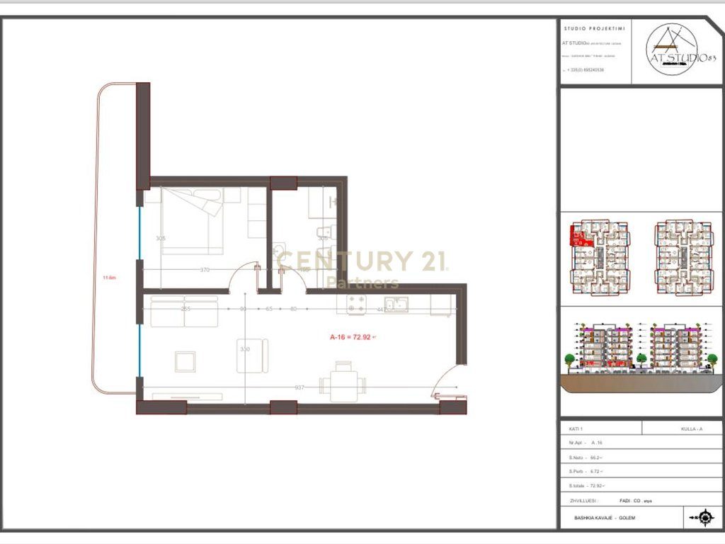 📢 1+1 Apartment for sale in Exclusive Residence near Golem Beach! 🏖️ 4