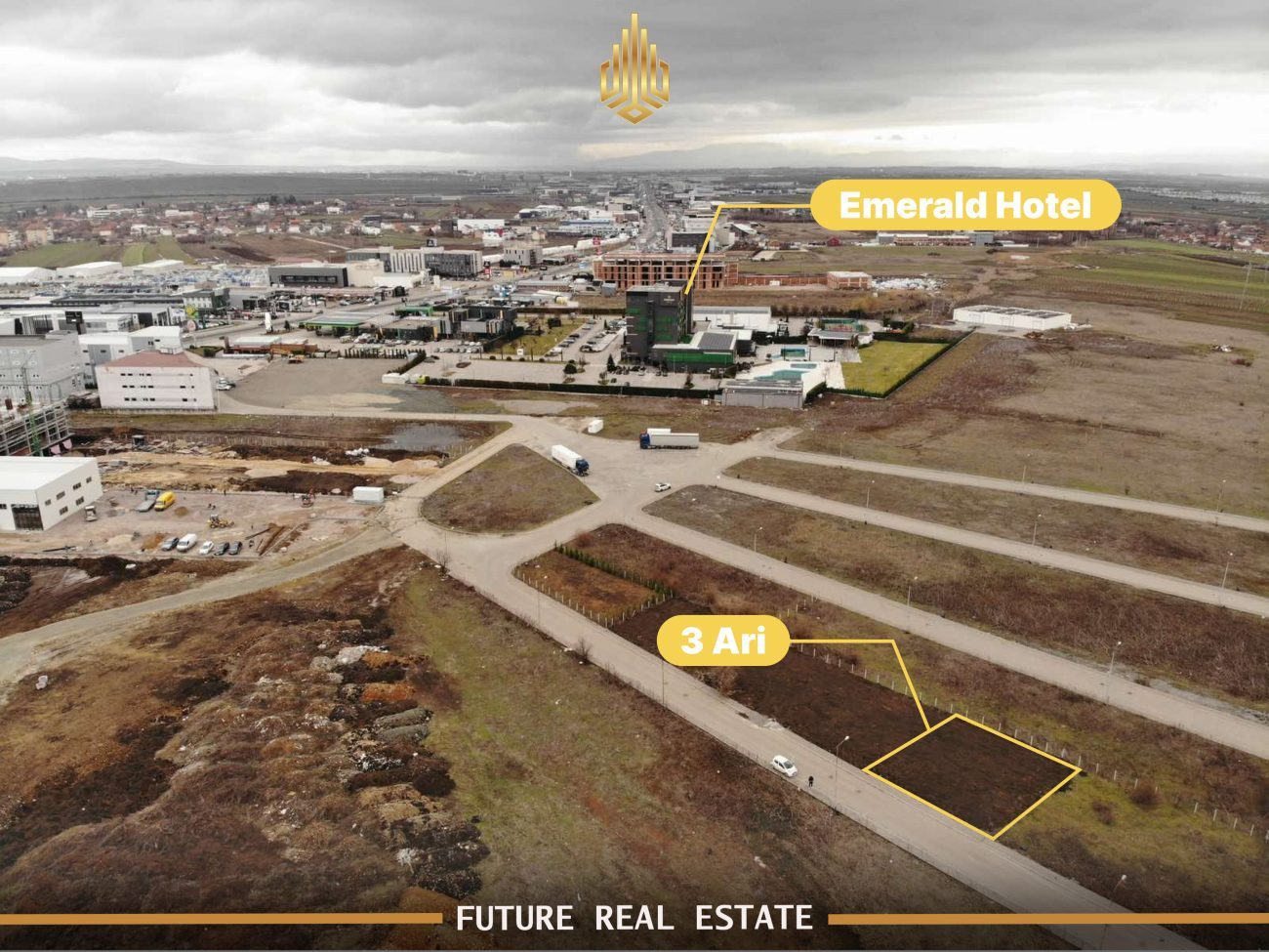 Truall në SHITJE – Çagllavicë – afër Emerald Hotel – Magjistralia Prishtinë-Ferizaj!