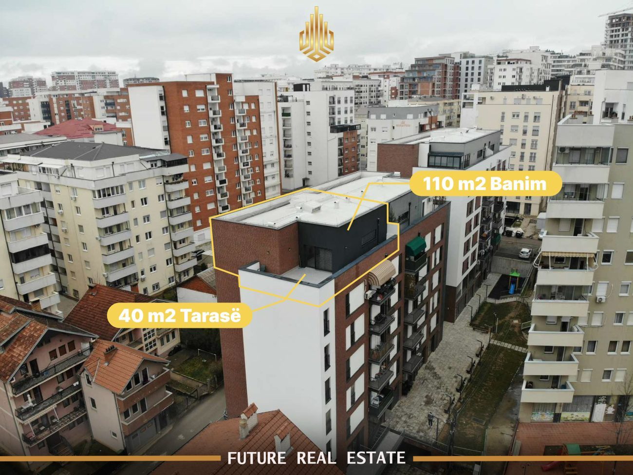 Penthouse me QIRA – 3 dhoma gjumi – Prishtinë – Lagjja e Spitalit