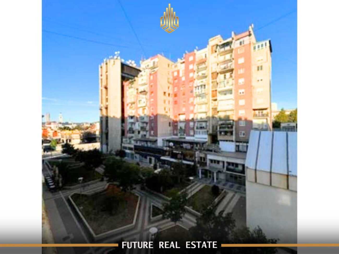 Banesë me QIRA – 2 dhoma gjumi – Prishtinë – Dardani – afër Postës Kryesore