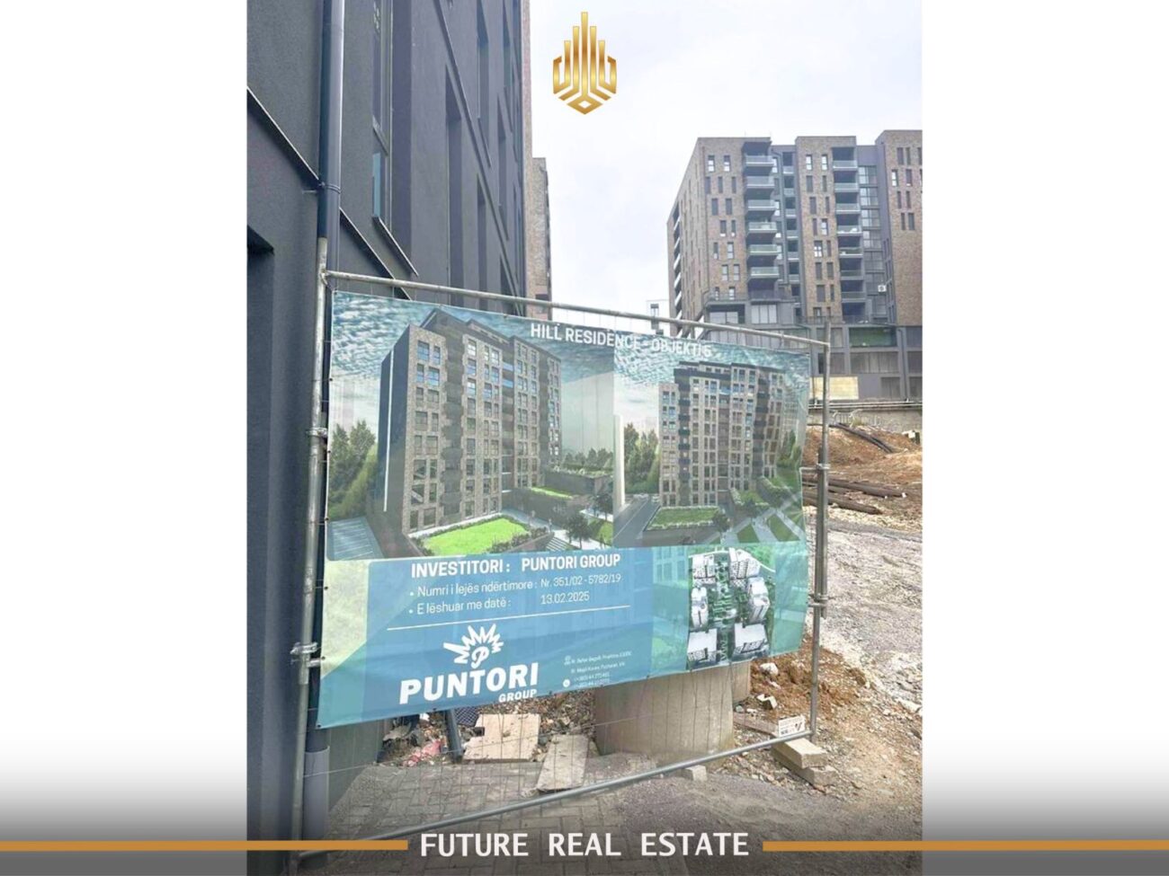 Banesë në #SHITJE – 2 dhoma gjumi – Prishtinë – Veternik – Rruga “Holger Petersen” – Hill residence – Puntori Group.
