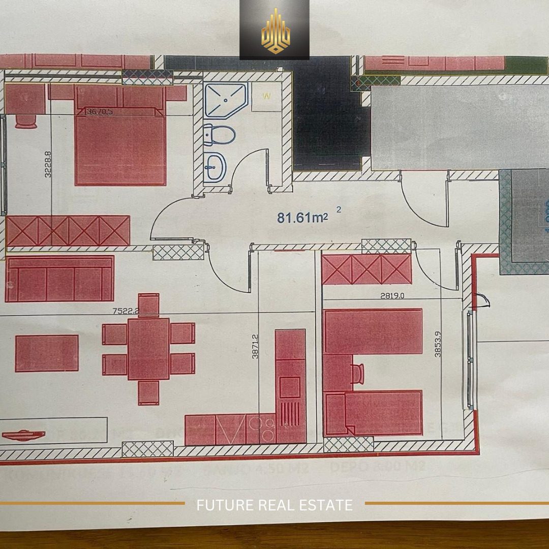 Banesë në SHITJE/81.61m² 2