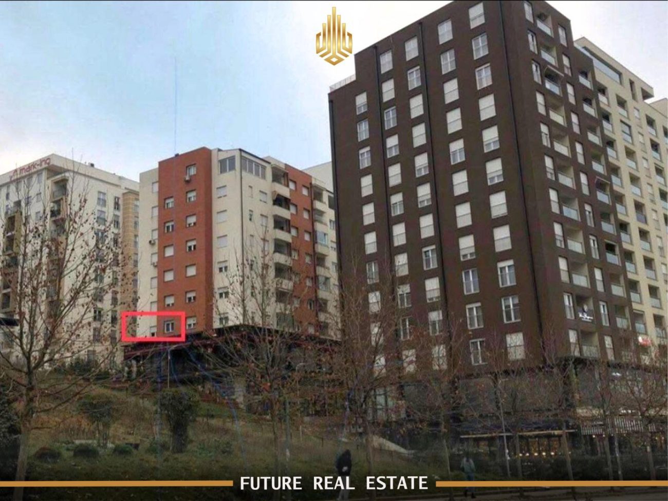 Banesë me QIRA – vetëm për ZYRE – 3 dhoma – Prishtinë – prapa Rrugës B përballë Market Vipros