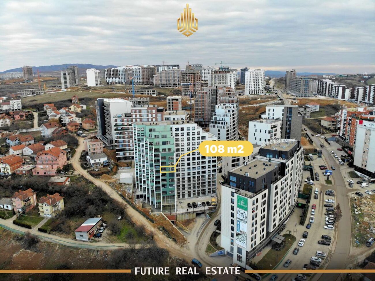 📍 Banesë në #SHITJE – 3 dhoma gjumi – Prishtinë – Lagjja Prishtina e Re – Kompleksi Park Residence 3