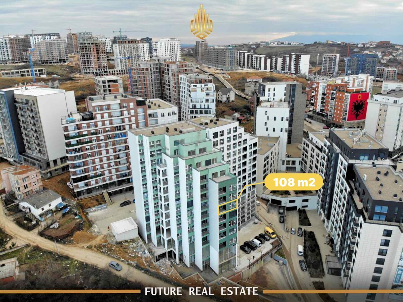 📍 Banesë në #SHITJE – 3 dhoma gjumi – Prishtinë – Lagjja Prishtina e Re – Kompleksi Park Residence