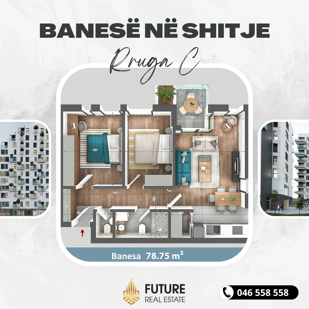 Banesë në SHITJE/78.75m²