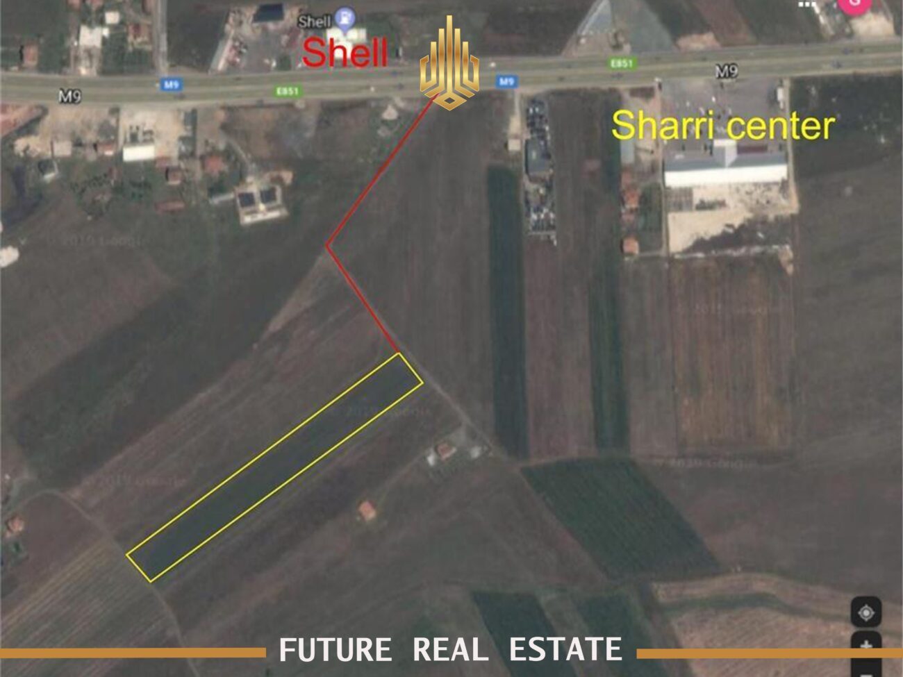 Tokë në Shitje – Llapushnik - mbrapa Sharri center.