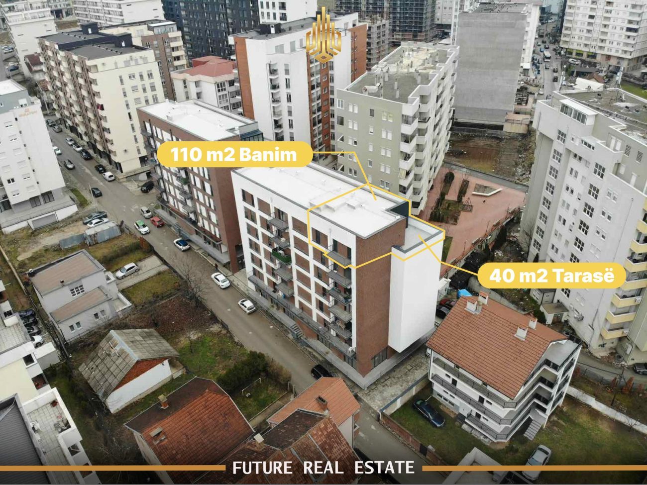 Penthouse me QIRA – 3 dhoma gjumi – Prishtinë – Lagjja e Spitalit 2