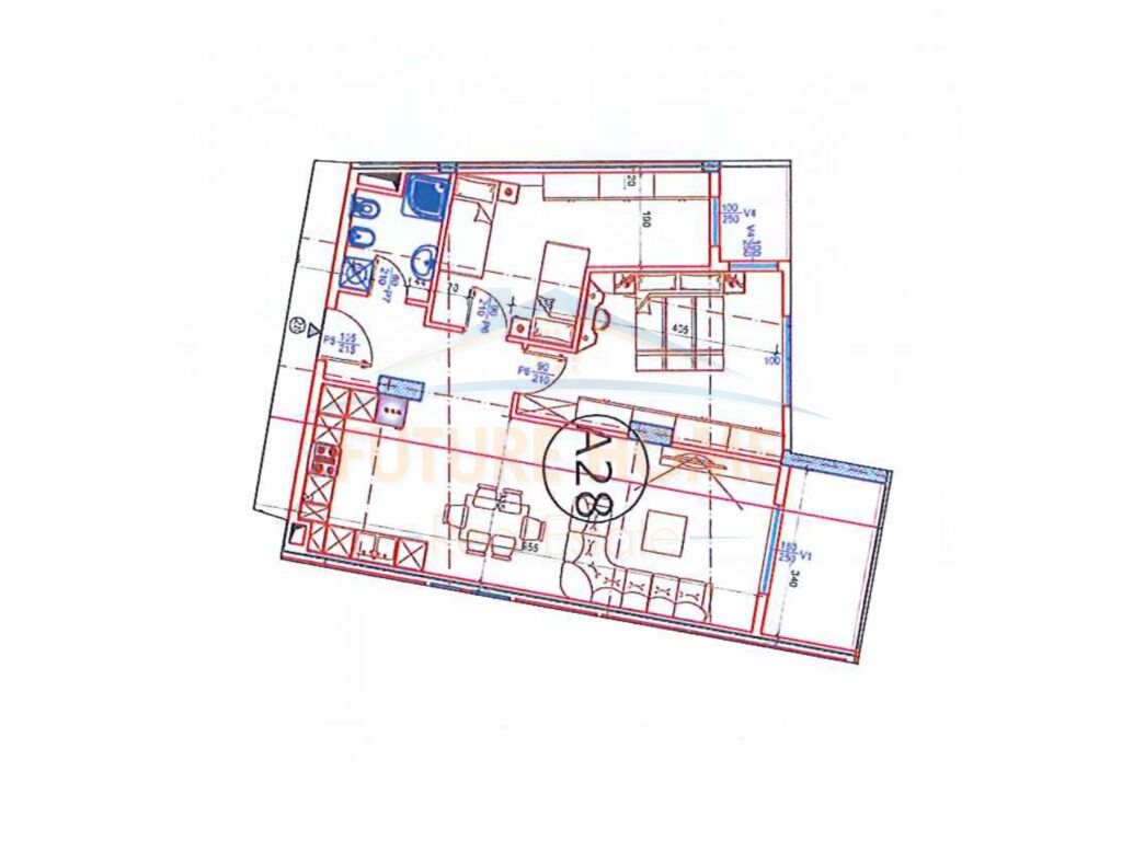 Shitet, Apartament 2+1, Paskuqan, Tiranë.