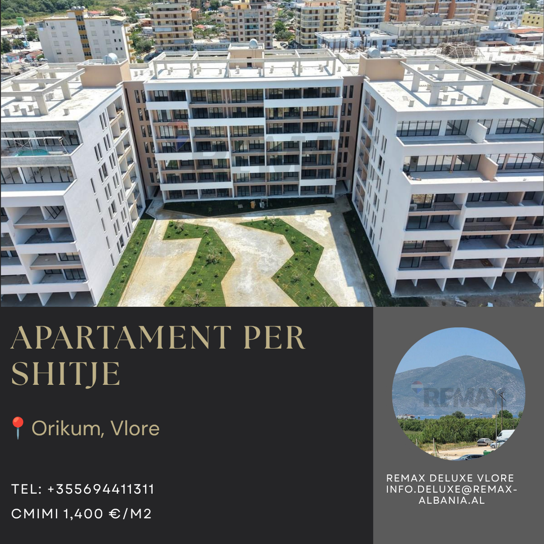 🏡 APARTAMENT 2+1 NË SHITJE – ORIKUM, VLORË