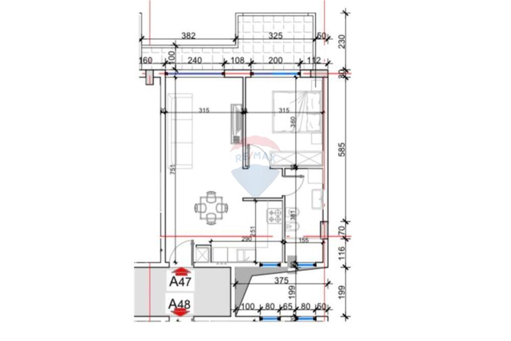 Apartament 2+1 ne shitje ne Orikum! 2