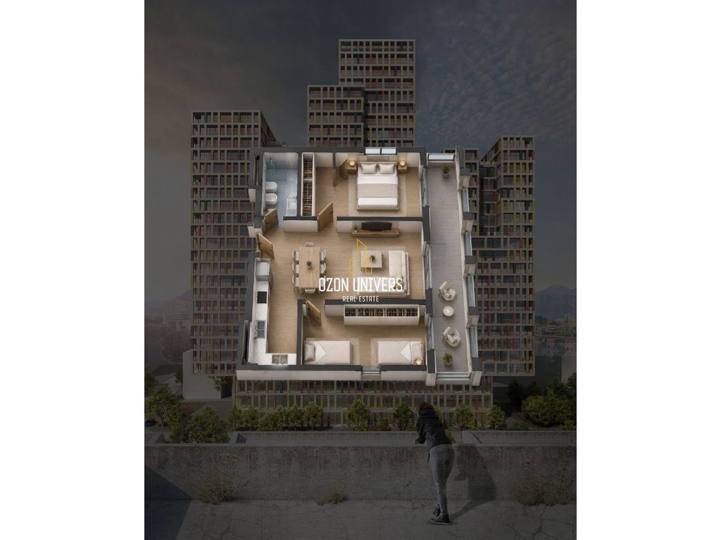 Apartament 2+1 për shitje, Manhattan Residence, Zogu i Zi!