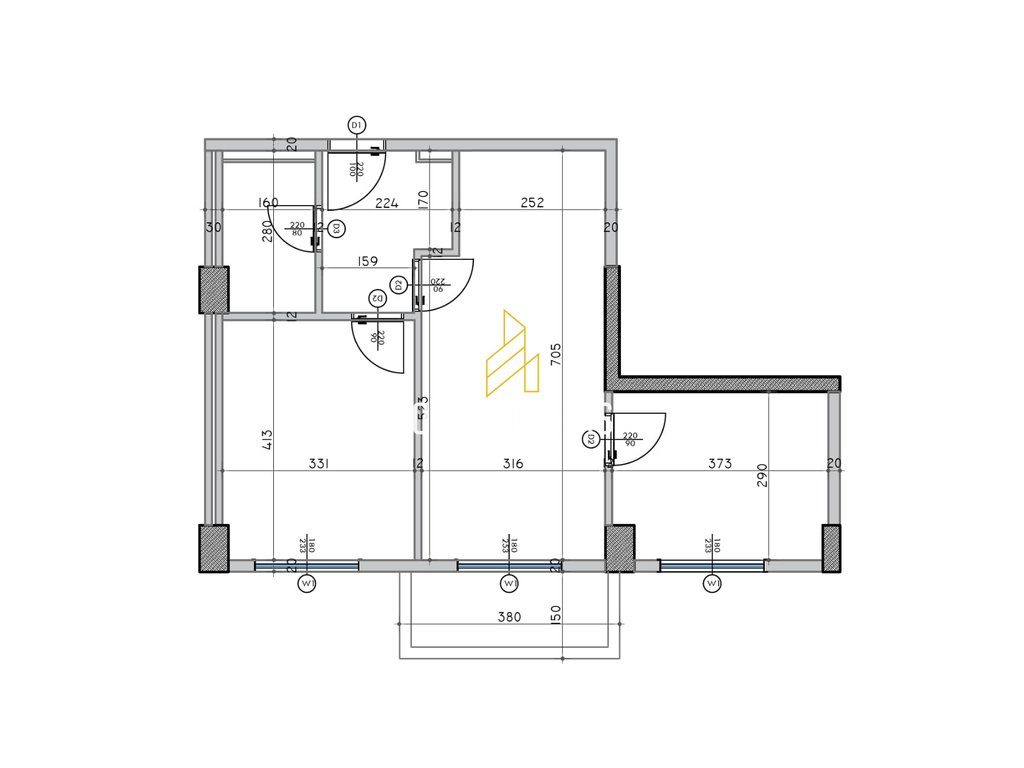 Apartament 2+1 për shitje, Adria Residence në Qerret, Durrës! 2
