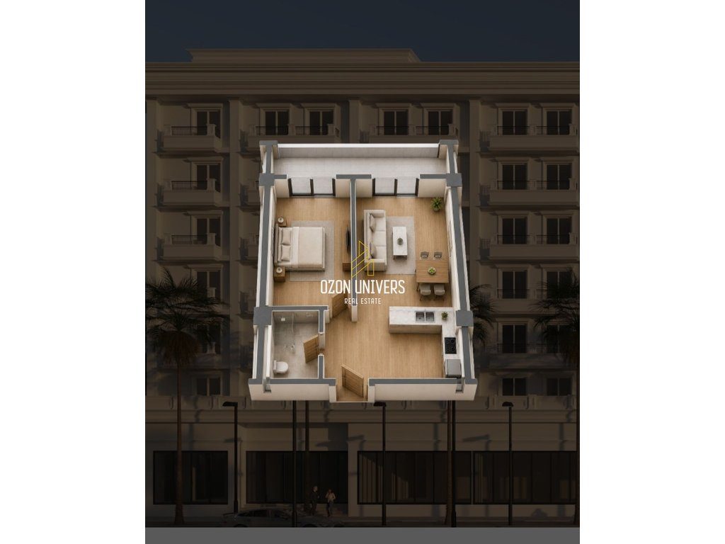 Apartament 1+1 për shitje, Kompleksi Viena,Golem!!