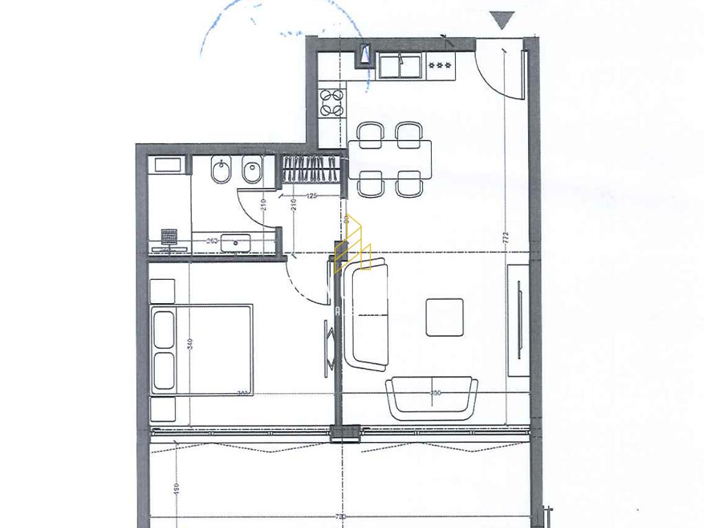 Apartament 1+1+Parking për shitje tek Folie Village, Jalë! 2