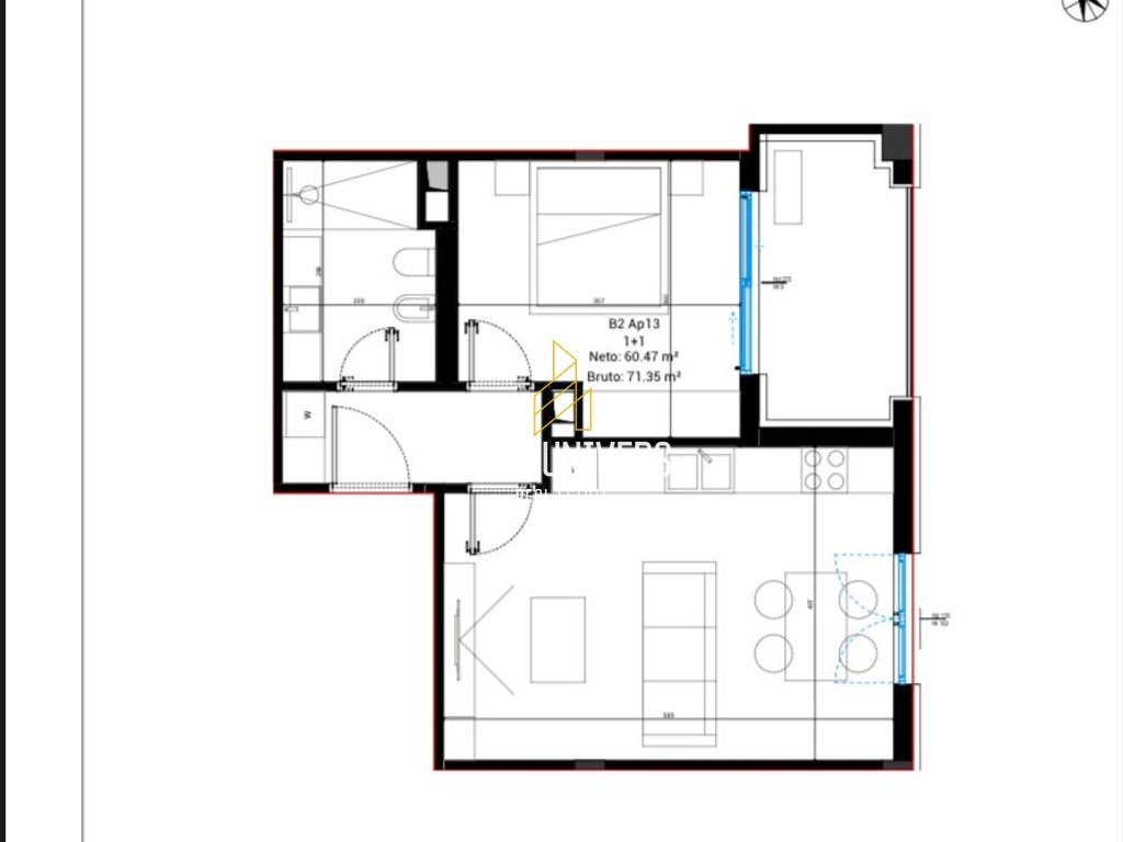 Apartament 1+1 për Shitje Tek Santorini 2, Dhërmi 2