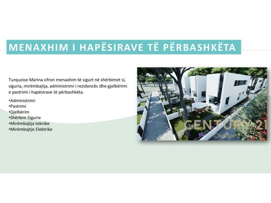 SHESIM APARTAMENT 1+1 ME OBORR, NË KOMPLEKSIN "TURQUOISE MARINA"!