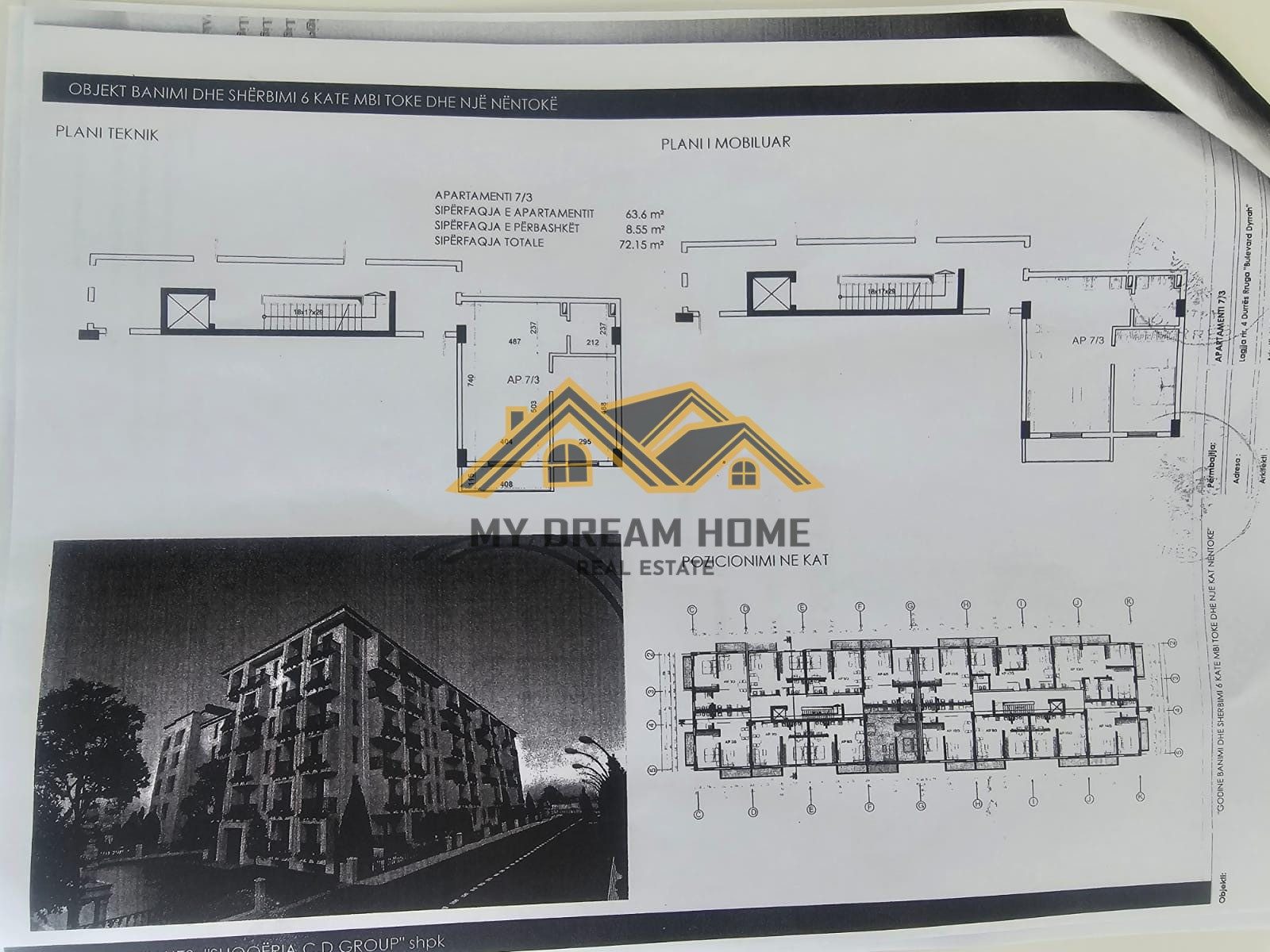 Golem, Durrës , Apartament 1+1 Për Shitje ndertim i ri 2025 3