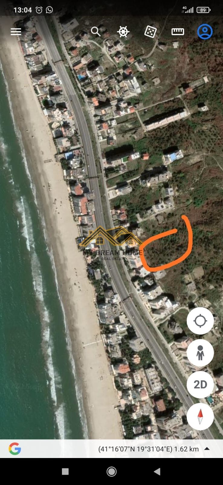 SHITEN 950 M2 TOKE ULLISHTE TEK SHKEMBI I KAVAJES DURRES !