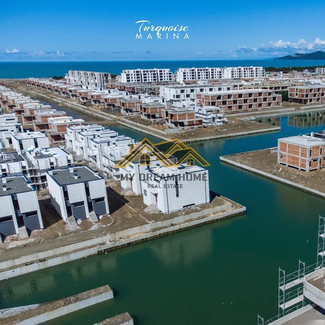 APARTAMENT 1+1+VERAND NE SHITJE, TURQUOISE MARINA, GJIRI I LALEZIT!
