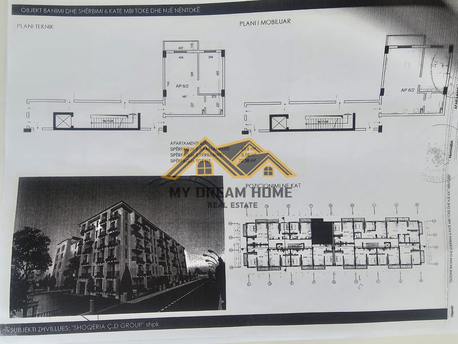 Golem, Durrës , Apartament 1+1 Për Shitje ndertim i ri 2025 2