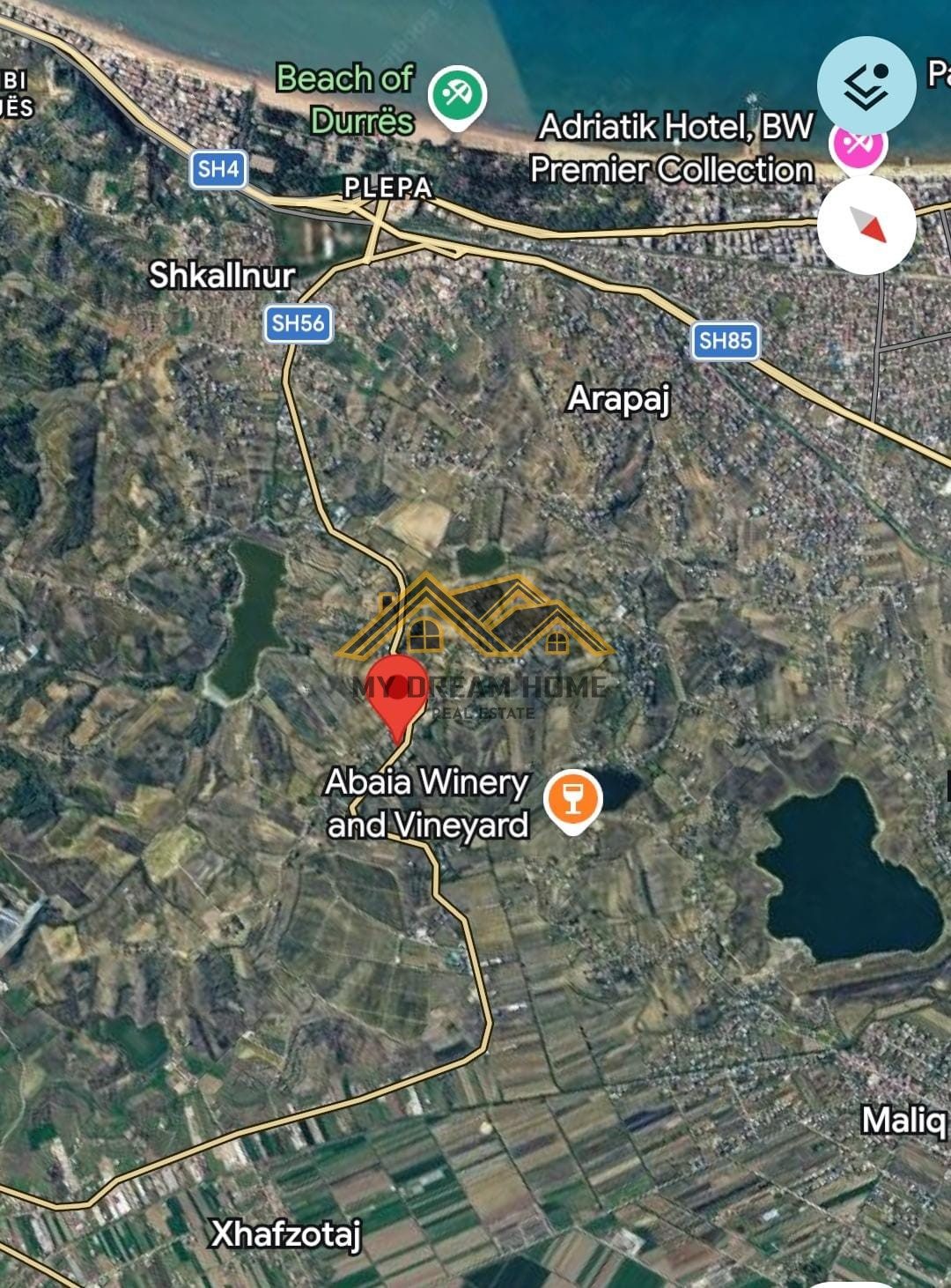 SHITET 1800M TOKE NE ARAPAJ DURRES