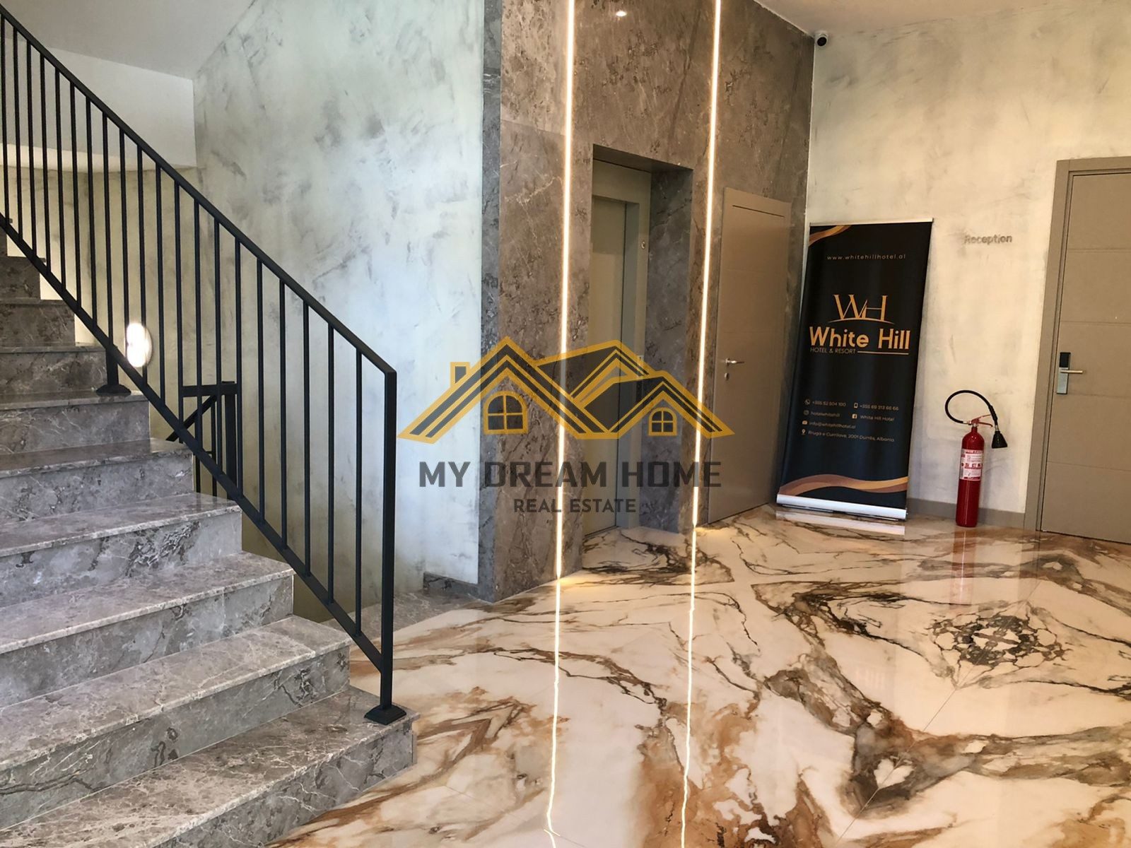 SHITET APARTAMENT 2+1+2 ME PAMJE NGA DETI TE WHITE HILL REZIDENCE!