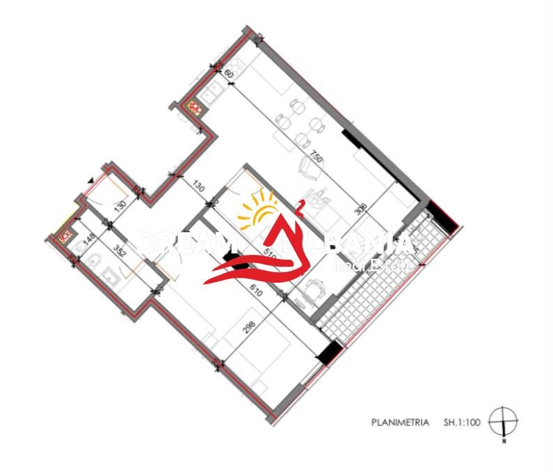 Apartament 2+1 Ne Shitje Shkoze (ID 41212275) 3