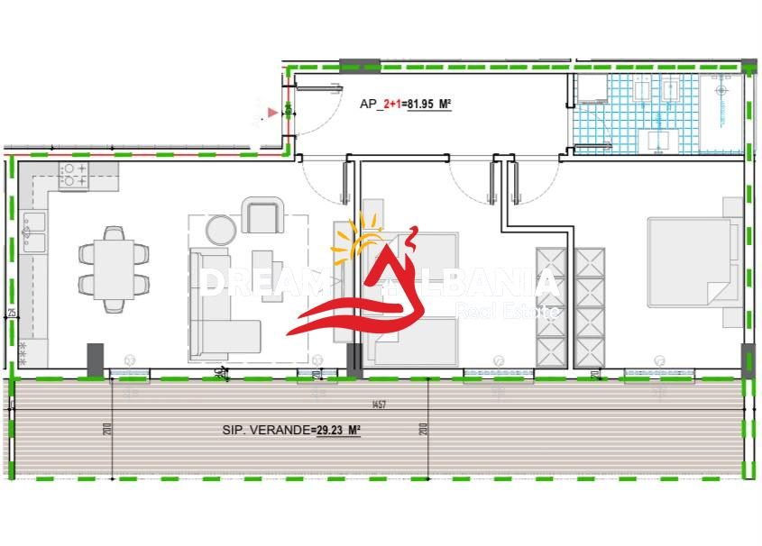 Apartament 2+1 Ne Shitje Te Kamez (ID 41212254) 3