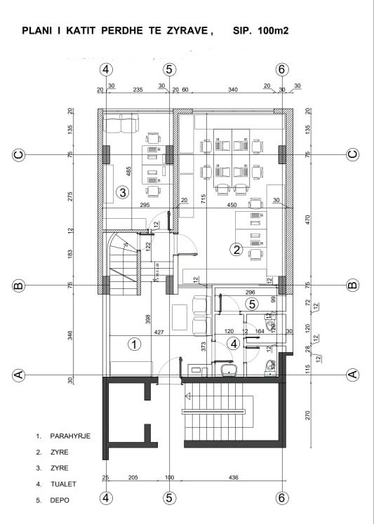 Zyre dupleks ne shitje ne bllok prane librit Universitar ne Tirane (ID 4161046)