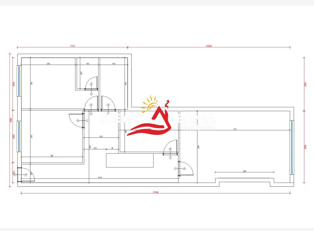 Shitet apartament 3+1 ne zonen e Katund i Ri prane Rruges Arkitekt Sinani (ID 4139193)