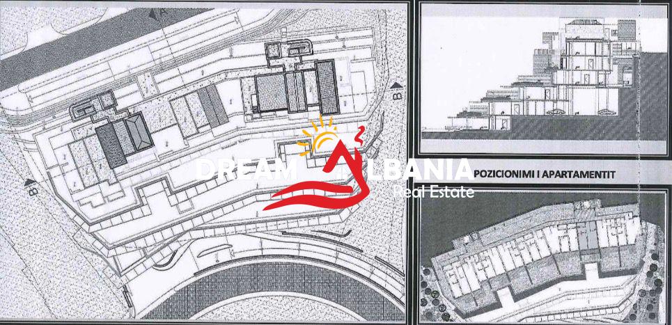 SHITET Apartament 2+1+Verand+Parkim ne Green Coast, Palas, Himare (ID 41212154)