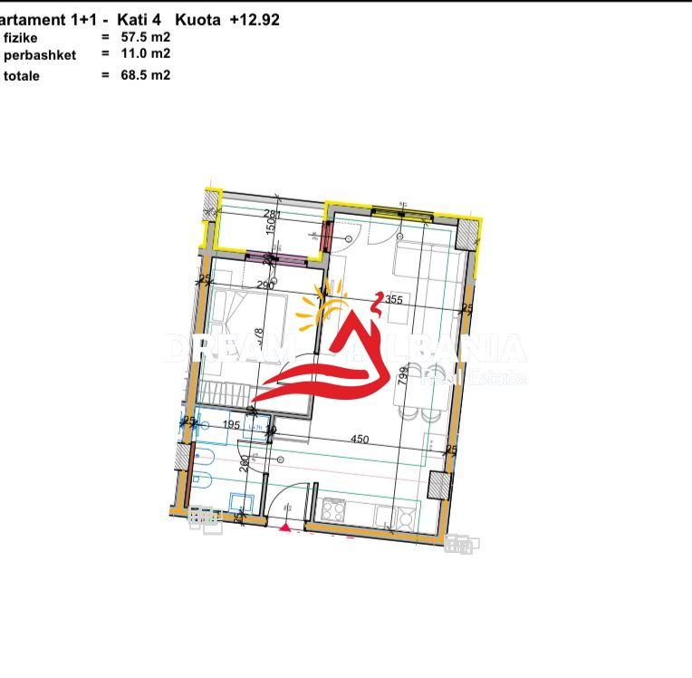 Apartament 1+1 Ne Shitje Ne Paskuqan (ID 41111525) 2