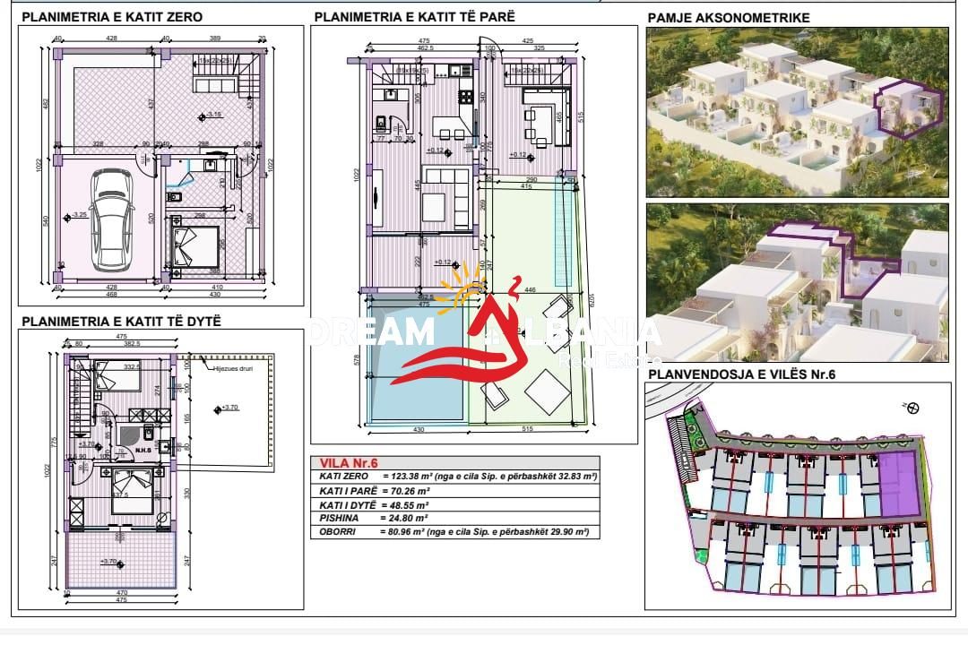 7 Vila 3- Kateshe ne Shitje me Pishine dhe Oborr ne Drimadhe, prane Sarajet e Pashait (ID 4151167 ) 4