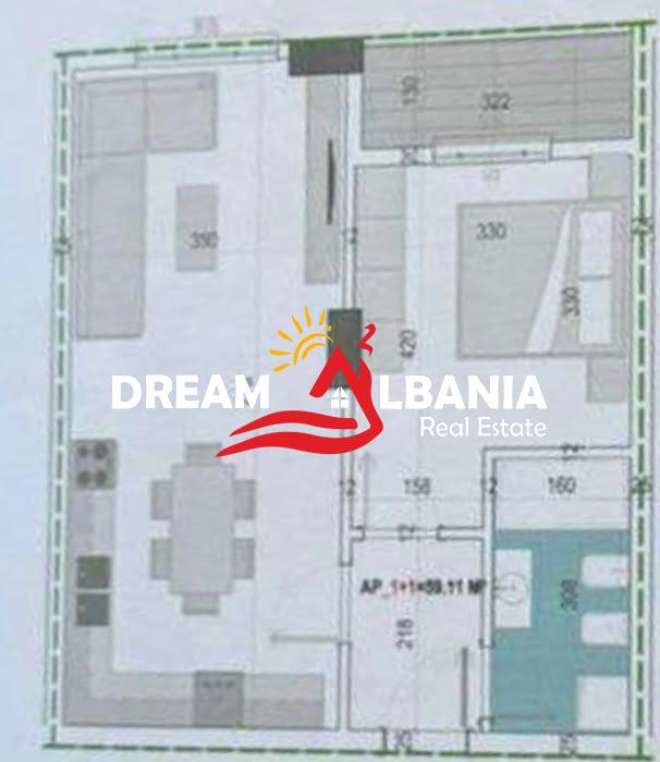 Apartament 1+1 Ne Shitje Paskuqan (ID 41111597) 3