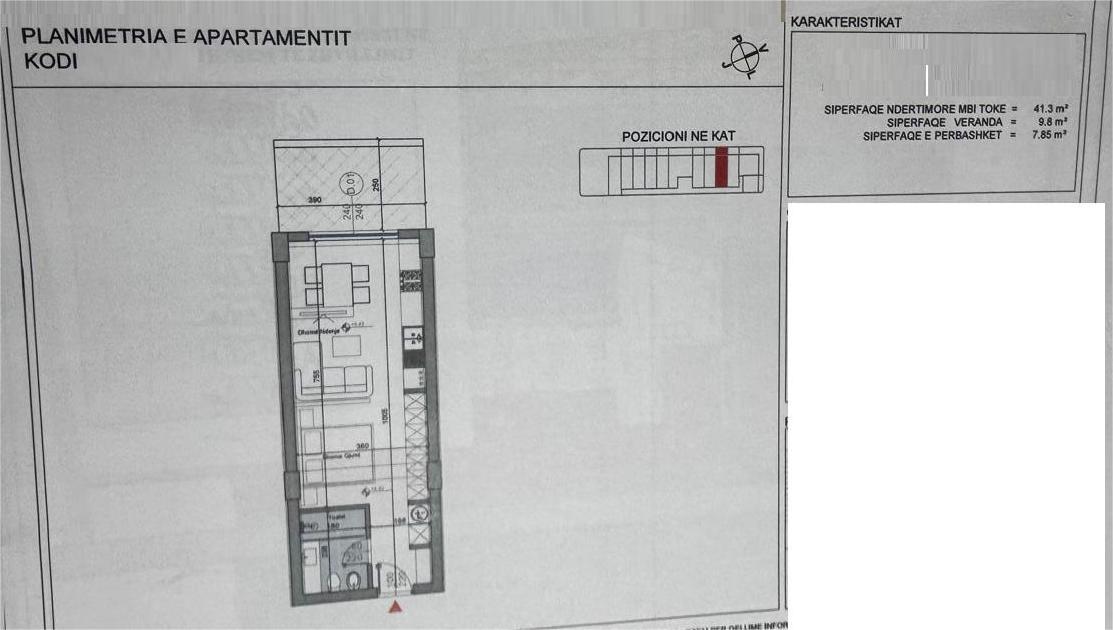 Garsoniere ne shitje tek Turquoise Marina ne Gjiri i Lalezit, Durres (ID 4101033) 1