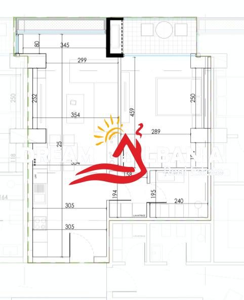 Apartament 1+1 ne Shitje Zogu i Zi, Prane Rrethrrotullimit (ID 41111548)