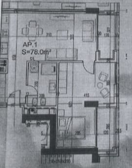 Apartament 1+1 ne Shitje ne Lungomare (ID 41111020)