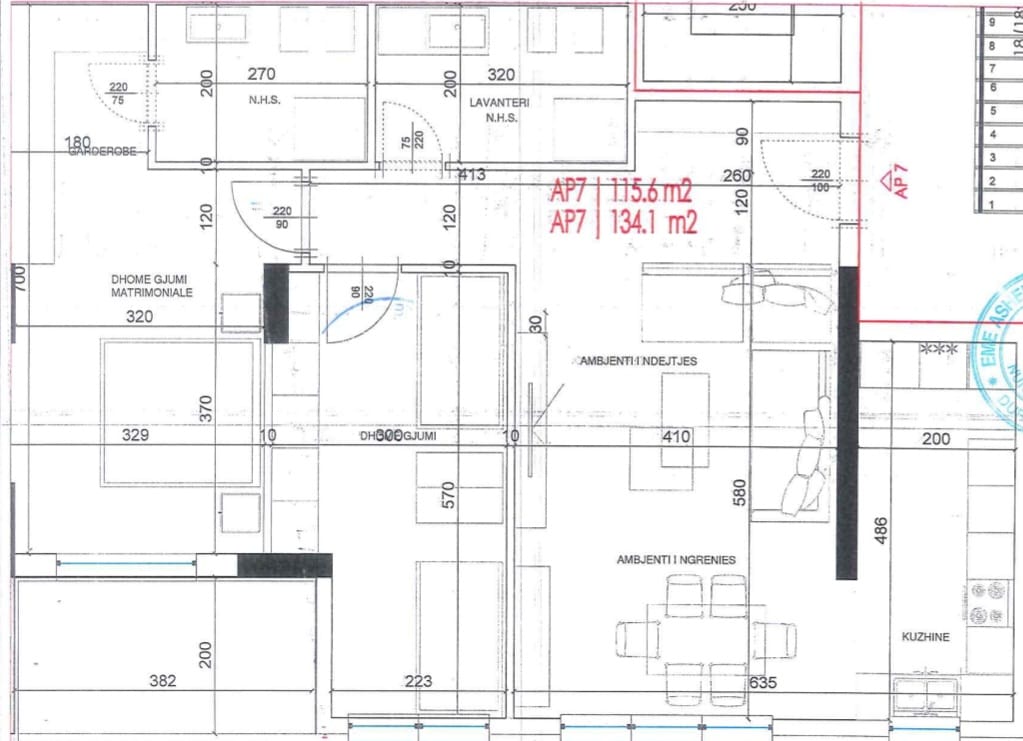 Shitet Apartament 2+1, Rruga e Elbasanit, Rezidenca Bellevue ( ID 41212236)
