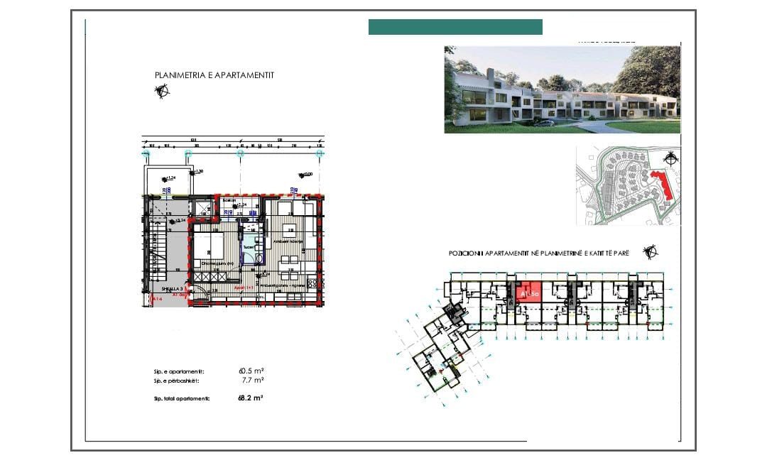 Apartamente te tipologjive te ndryshme ne shitje ne nje prej Rezidencave me Prestigjoze prane Liqenit te Farkes(ID 41111045) 2