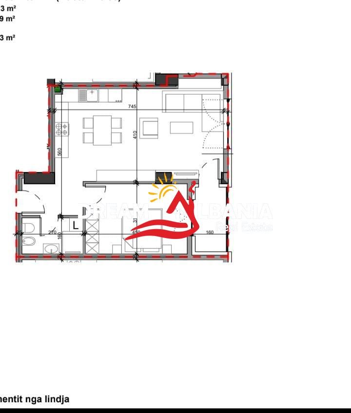 Shiten 5 Apartamente 1+1 tek Ministria e Jashtme, Sol Residence (ID 41111100) 3