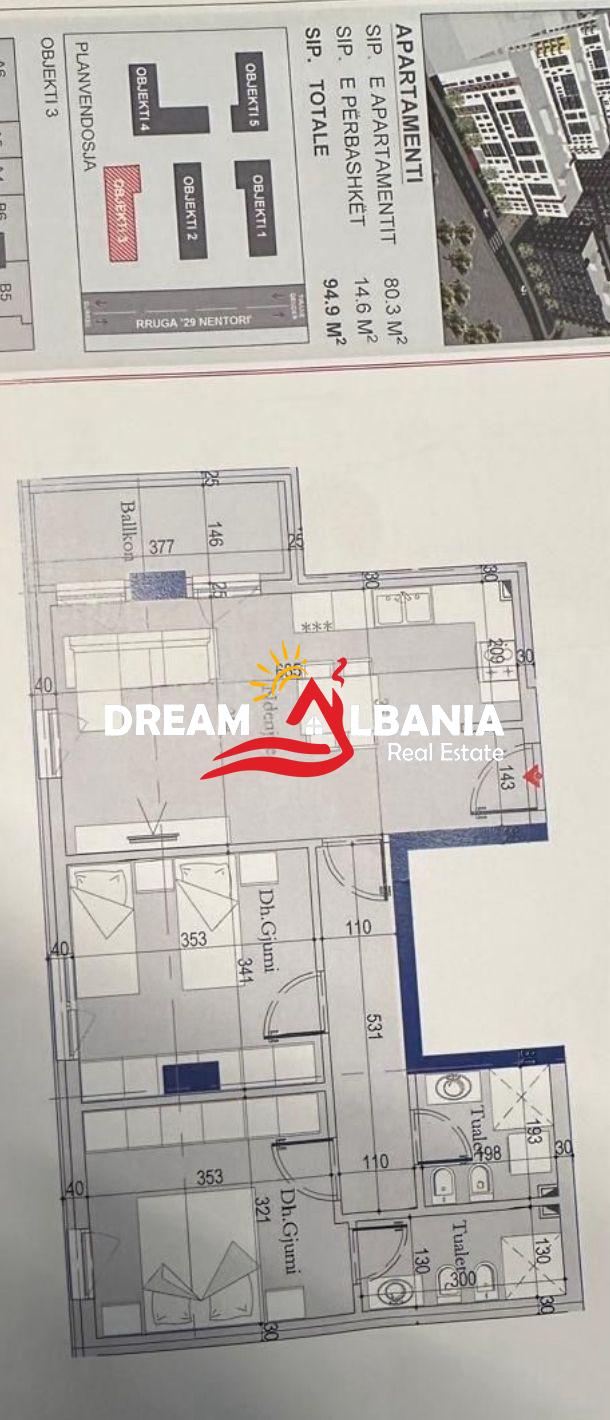Apartament 2+1+2 Ne Shitje Ne Shitje Te Ish Dogana (ID 41212174) 3