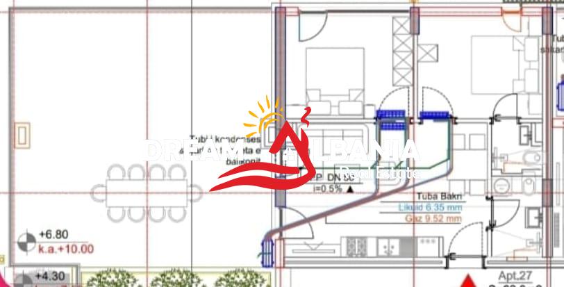 Apartament 2+1+Post Parkimi Ne Shitje Te Turquoise Marina (ID 41212185) 4