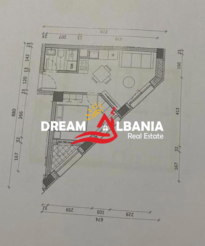 Shiten 23 Apartamente 1+1 ne Rezidencen Kadiu, Ali Demi (ID 41116108) 4