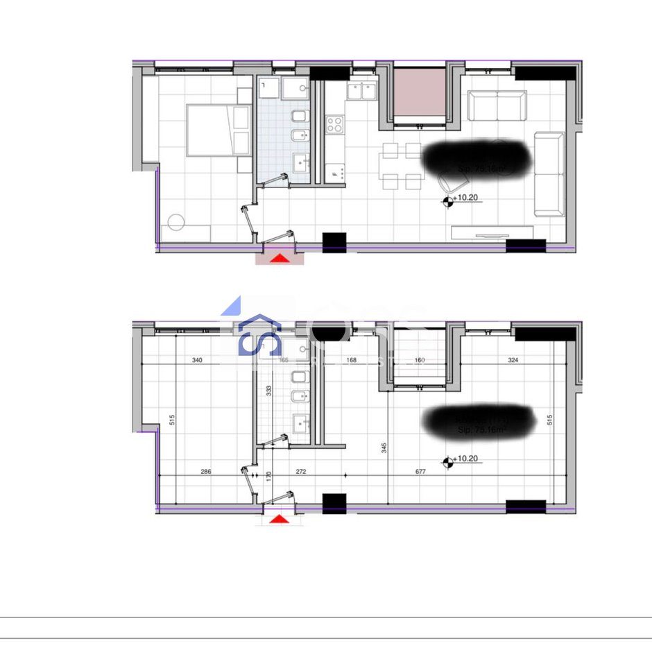 Apartament ne shitje ne Bulevardin e Ri 1+1 223.000 euro 3