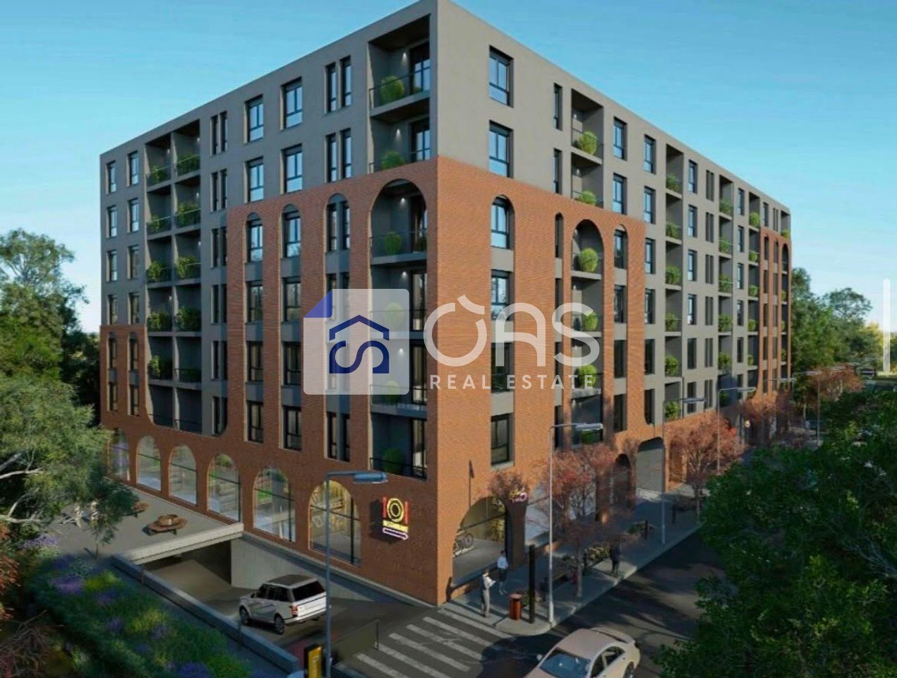 Shitet apartament 2+1+2 ne Babrru ( Monark 2 Residenc)